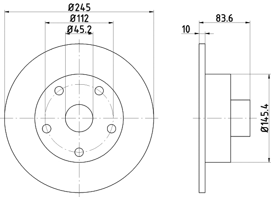 Brake Disc (MDC830)