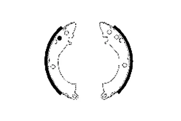 Brake Shoe Set (MFR192)