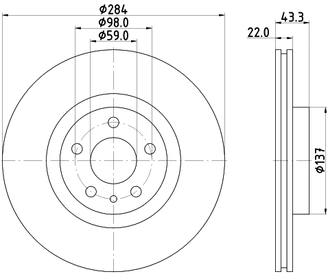 Brake Disc (MDC2485)