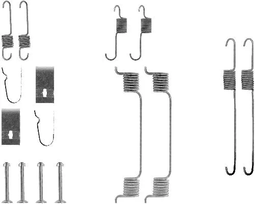 Accessory Kit, brake shoes (MBA700)