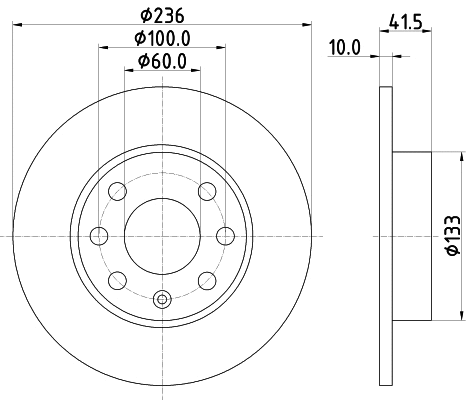 Brake Disc (MDC199)