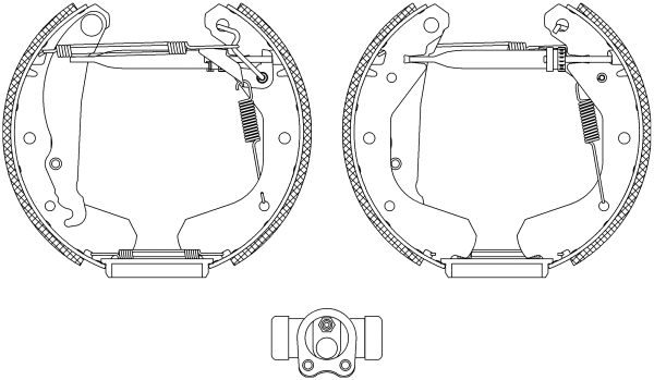 Brake Shoe Set (MSP005)