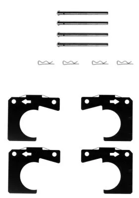 Accessory Kit, disc brake pad (MBA914)