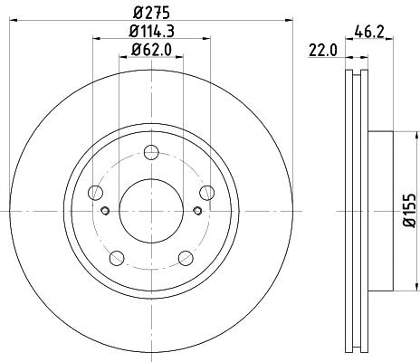 Brake Disc (MDC2050)