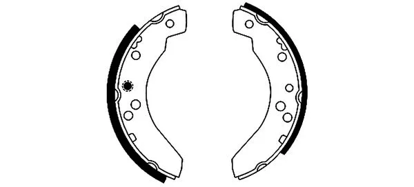 Brake Shoe Set (MLR67)