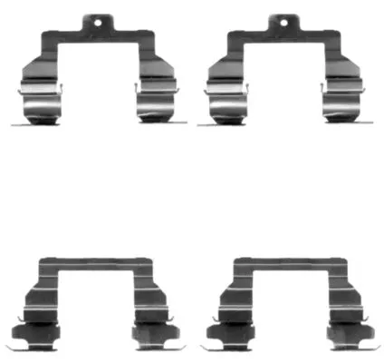 Accessory Kit, disc brake pad (MBA1291)
