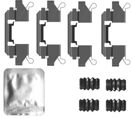 Accessory Kit, disc brake pad (MBA0111)