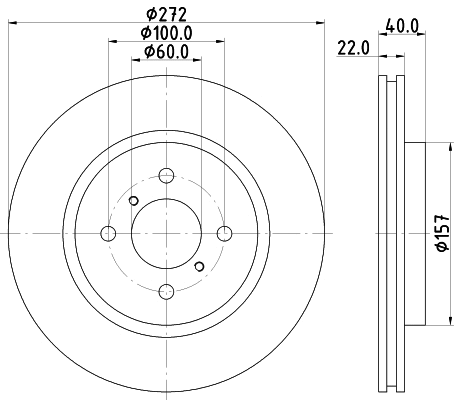 Brake Disc (MDC2526)