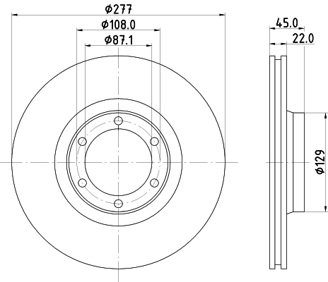 Brake Disc (MDC929)