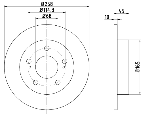 Brake Disc (MDC862)