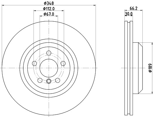 Brake Disc (MDC83115C)