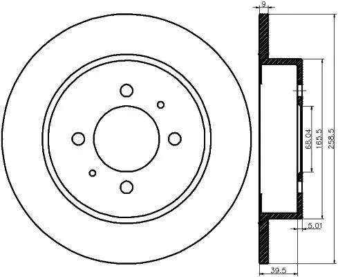 Brake Disc (MDC1205)
