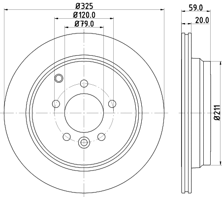 Brake Disc (MDC1852)