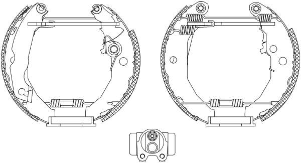 Brake Shoe Set (MSP025)