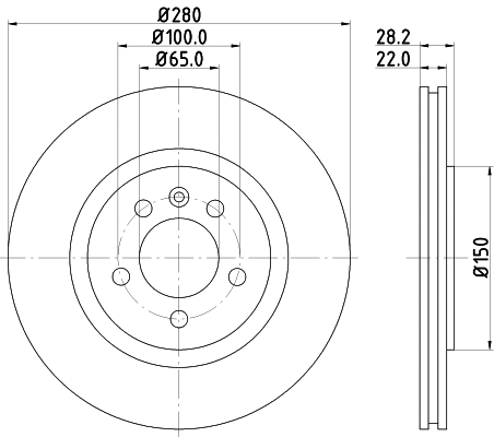 Brake Disc (MDC800)