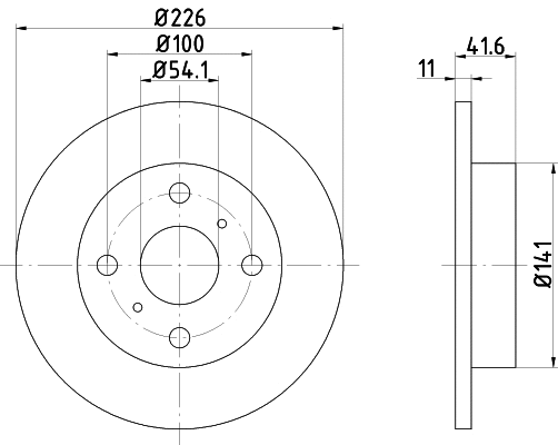 Brake Disc (MDC1231)