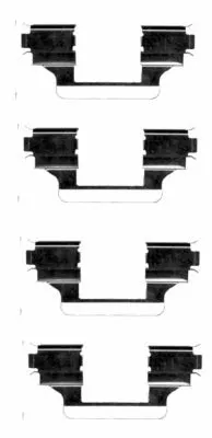 Accessory Kit, disc brake pad (MBA1656)