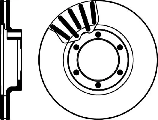 Brake Disc (MDC674)