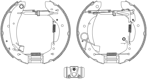 Brake Shoe Set (MSP127)