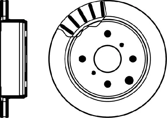Brake Disc (MDC1147)