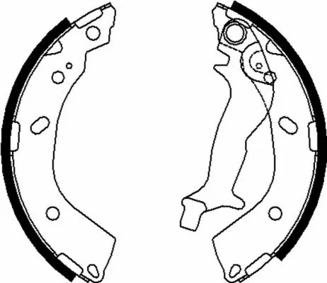 Brake Shoe Set (MFR646)
