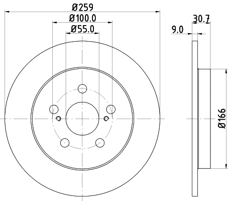 Brake Disc (MDC2203)