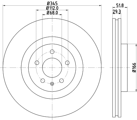 Brake Disc (MDC2002)