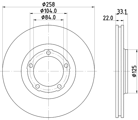 Brake Disc (MDC926)