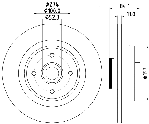 Brake Disc (MDC2201)