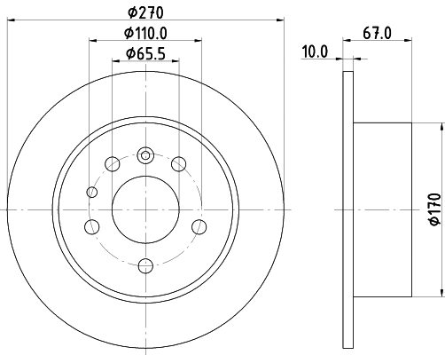 Brake Disc (MDC398)