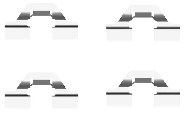 Accessory Kit, disc brake pad (MBA1684)