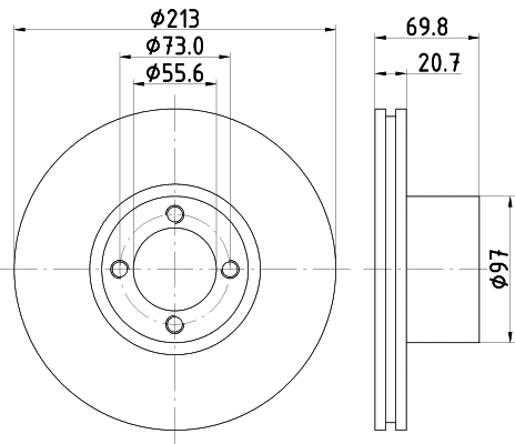 Brake Disc (MDC396)