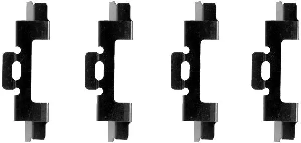 Accessory Kit, disc brake pad (MBA1027)