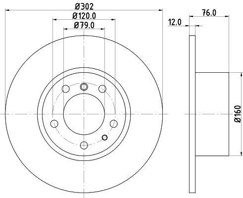 Brake Disc (MDC480)