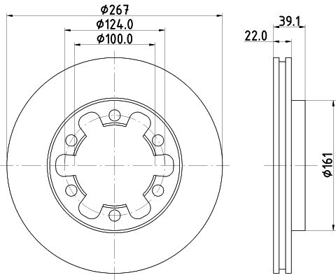 Brake Disc (MDC817)