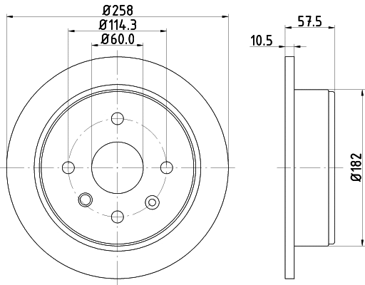 Brake Disc (MDC1900)