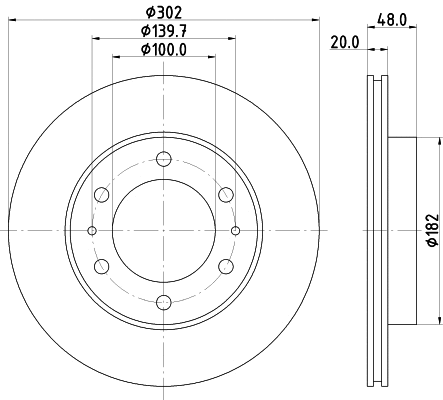 Brake Disc (MDC879)