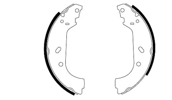 Brake Shoe Set (MFR407)