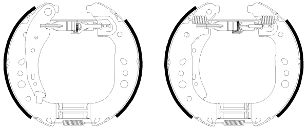 Brake Shoe Set (MSP405)