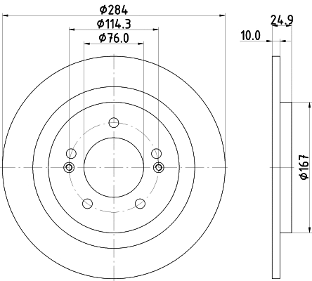 Brake Disc (MDC2360)
