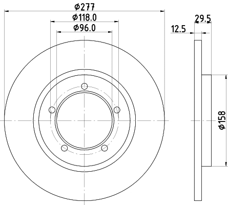 Brake Disc (MDC632)