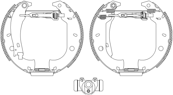 Brake Shoe Set (MSP152)