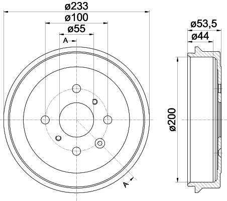 Brake Drum (MBD303)