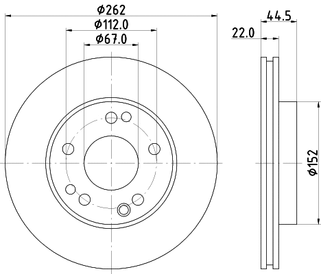 Brake Disc (MDC495)