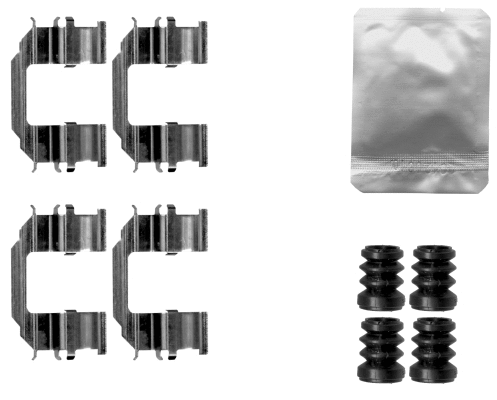 Accessory Kit, disc brake pad (MBA1870)