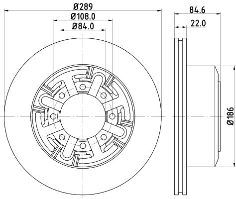 Brake Disc (MDC995)