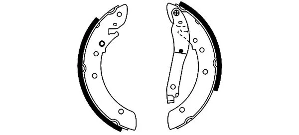 Brake Shoe Set (MFR220)