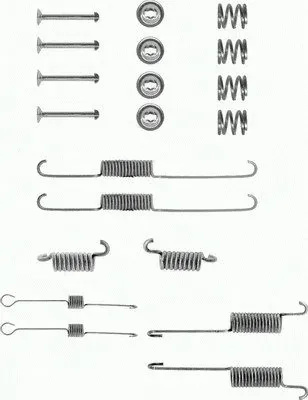 Accessory Kit, brake shoes (MBA615)