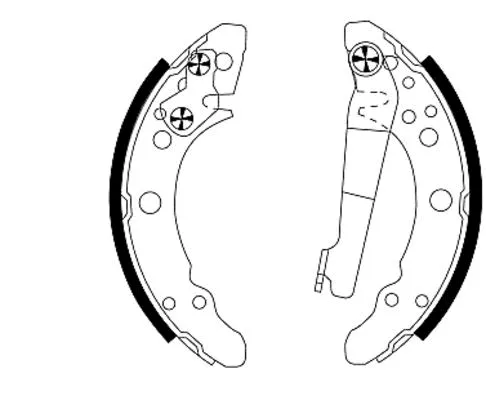 Brake Shoe Set (MFR175)