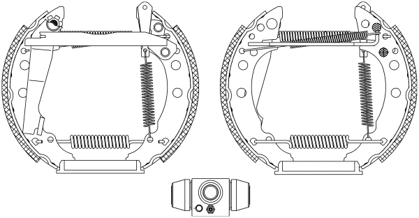 Brake Shoe Set (MSP099)